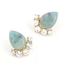 Load image into Gallery viewer, THORN Green Statement Earrings
