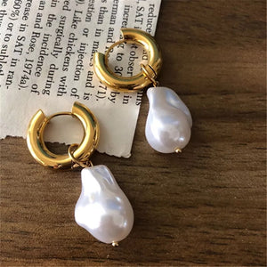 Pearl Statement Earrings