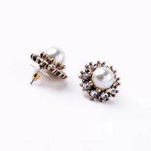 Load image into Gallery viewer, DAISY Statement Studs - LILYANI LONDON - Earrings
