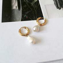 Load image into Gallery viewer, Pearl Statement Earrings
