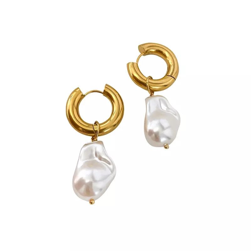 Pearl Statement Earrings