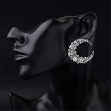 Load image into Gallery viewer, THEA Silver Statement Earrings
