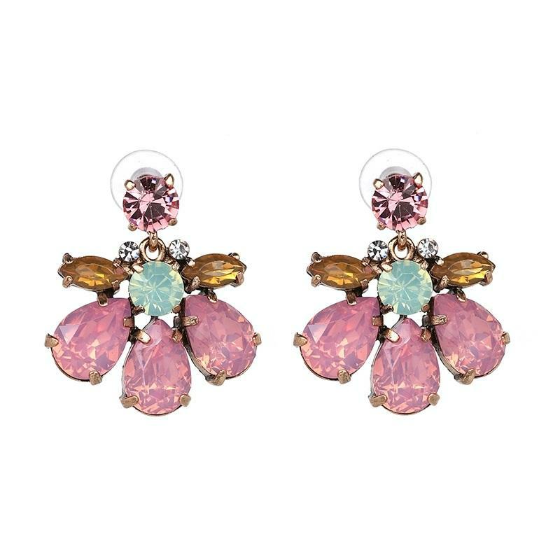 MABEL Pink Statement Earrings