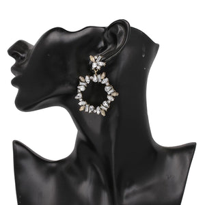 JULIA Crystal Statement Earrings