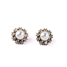 Load image into Gallery viewer, DAISY Statement Studs - LILYANI LONDON - Earrings
