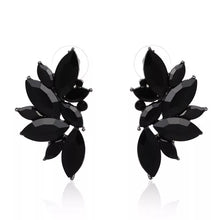 Load image into Gallery viewer, ORIKA Black Statement Earrings
