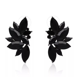 ORIKA Black Statement Earrings