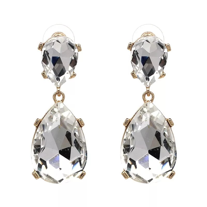 RHEMA Crystal Statement Earrings - LILYANI LONDON - Earrings