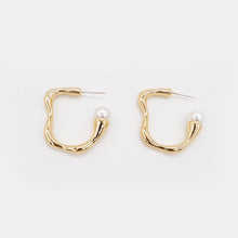 Load image into Gallery viewer, HAZEL Hoops - LILYANI LONDON - Earrings
