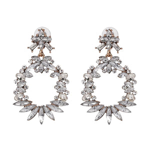 LILY Crystal Statement Earrings - LILYANI LONDON - Earrings