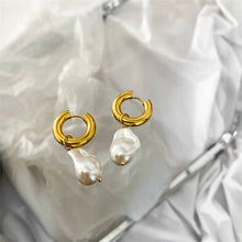 Load image into Gallery viewer, Pearl Statement Earrings
