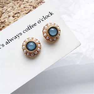 TYLLI BLUE Studs - LILYANI LONDON - Earrings