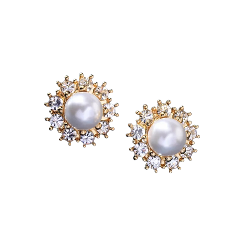 DAISY Gold Statement Studs