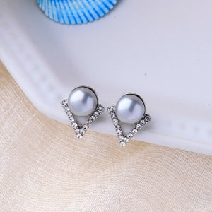 UMA Silver Studs - LILYANI LONDON - Earrings