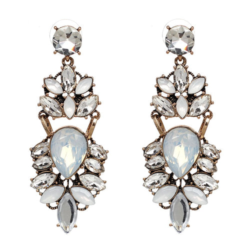 LIAH Crystal Statement Earrings - LILYANI LONDON - Earrings