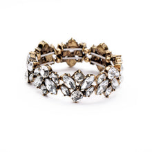 Load image into Gallery viewer, MILA Crystal Clear Bracelet - LILYANI LONDON - B&amp;B
