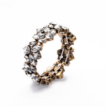 Load image into Gallery viewer, MILA Crystal Clear Bracelet - LILYANI LONDON - B&amp;B
