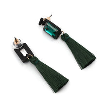 Load image into Gallery viewer, EMI in Green Statement Earrings - LILYANI LONDON - Earrings
