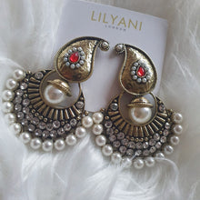 Load image into Gallery viewer, LALI Statement Earrings - LILYANI LONDON - Earrings
