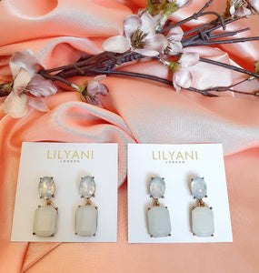 CELESTE Statement Earrings - LILYANI LONDON - Earrings