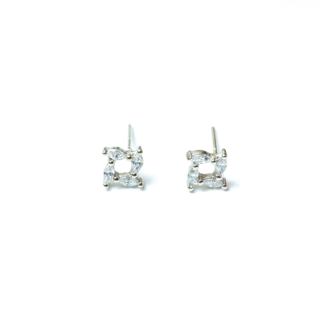 KOKO Silver Studs - LILYANI LONDON - Earrings