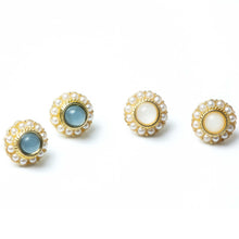 Load image into Gallery viewer, TYLLI BLUE Studs - LILYANI LONDON - Earrings
