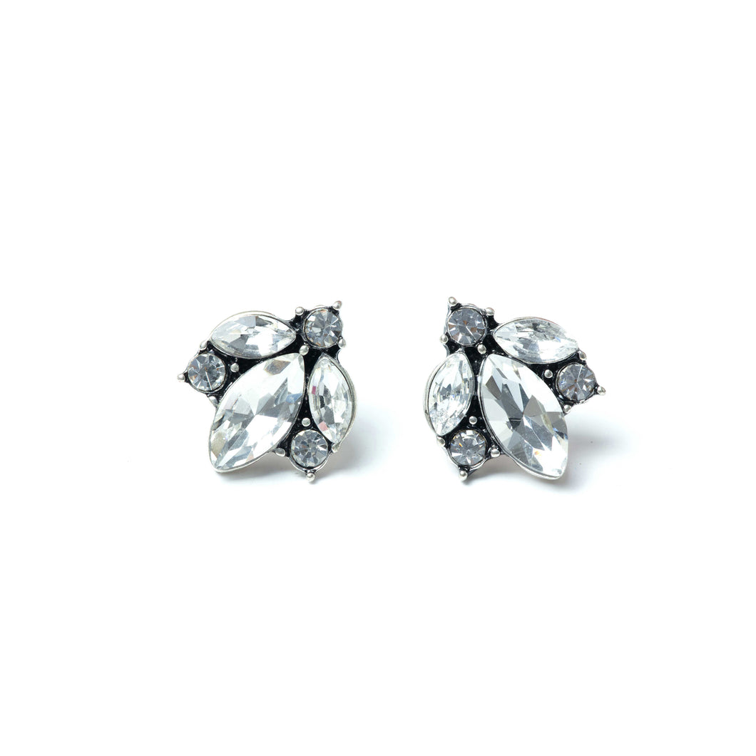 ARIELLA Silver Studs - LILYANI LONDON