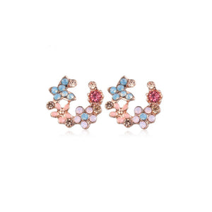 KRISSY Pink Blue Studs