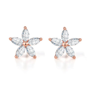 RAYAH Rose Gold Studs