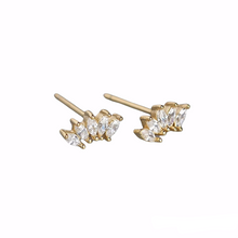 Load image into Gallery viewer, OLIA Gold Studs
