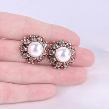 Load image into Gallery viewer, DAISY Statement Studs - LILYANI LONDON - Earrings
