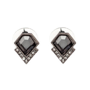 VERA Green Stud Earrings - LILYANI LONDON - Earrings